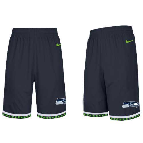 Men's Seattle Seahawks Navy NFL Shorts,We sell and wholesale Men's Seattle Seahawks Navy NFL Shorts on line form chian!